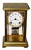 C.1914, Ansonia Clock Co., ÒDORVALÓ, 8-day time and strike, 4-glass Crystal regulator, small size. 