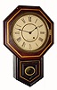 C.1885, Seth Thomas Clock Co., ÒDrop Octagon 10Ó in mahogany, time only, 8-day. 