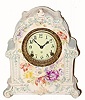 C.1910, Ansonia Royal Bonn, ÓLa MosellaÒ, porcelain china clock. 