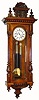 C.1890, German, Gustav Becker, 2-weight ÒVienna RegulatorÓ, time and strike. 