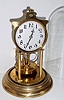 C.1910, German, ÓThe Carp, Ò 400 Day clock with compensating disc pendulum. 