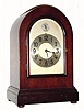 C.1910 Hamburg American Clock Co., 8-day 3/4 Westminster chime mahogany mantel clock (chime on quarters and strike only on the hour). 