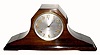 C.1930 William L. Gilbert Clock Co., 8-day time/strike tambour mantel clock. 