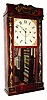 C.1832 Chauncey Boardman, 30-hour time/strike wood movement shelf clock. 