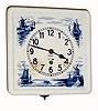 C.1930, Newark Clock Co., Inc., Newark, NJ., 8-day kitchen wall timepiece (from Germany). 
