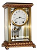 C.1910, Seth Thomas, 4-Glass crystal regulator with gilt spelter top and bottom, sheet brass on the very top. 