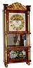 C.1850 Birge, Peck and Co., Bristol, Conn, 8-day time/strike triple-deck shelf clock