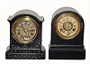 C.1875 Terry Clock Co., 30-hour lot of 2 timepieces. 