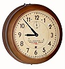 C.1925, Self Winding Clock Co., NY, for Western Union of New York, battery wound station clock. 