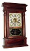C.1845, Bloomer and Sperry, New York, 30-hour time/strike 4-column shelf clock. 
