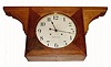 C.1922 Seth Thomas Clock Co., ÒDouble Dial ClockÓ.Ò 30-day wall timepiece. 