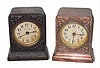 Lot of 2: C.1900, Western Clock Mfg, Chicago, two ÓIRONCLAD.Ò 