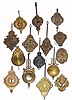 Box lot of 15 American Kitchen and Parlor pendulums, 