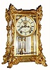 C.1904, Ansonia Clock Co., ÓDukeÒ, 8-day time and strike crystal regulator. 