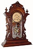 C.1885, Wm. L. Gilbert ÒCaliopeÓ, walnut parlor clock. 