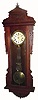 C.1890, New Haven, ÒRegulator No. 9Ó, mahogany wall regulator, very large.