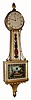 C.1830, A Likely Samuel Whiting (Concord, Mass) Banjo clock, with restorations. 