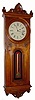C.1874, E. Howard and Co., ÓRegulator No. 41Ò, in black walnut, 8-day weight driven wall clock. 