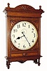 C.1909, Seth Thomas Clock CoÒ., Ó18 Inch LobbyÒ, 15-day wall timepiece in oak.