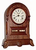 C.1867, Hubbell and Boardman Patent Improved Calendar, in a walnut G.B. Owen case, with restorations. 