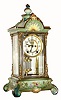 C.1914, Ansonia, Royal Bonn, ÓCrystal Regulator No. 4Ò, porcelain base and top, 4-glass mantel clock, time and strike. 
