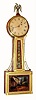 C.1955, P. R. Johnson, 8-day patent or banjo timepiece. 