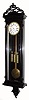 C.1850, Austrian, Late Biedermeier, 3-Wt grand sonnerie wall clock. 
