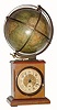 C.1905, German, 1-Day Globe clock. 