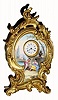 C.1930, French, 30-hour boudoir timepiece. 
