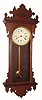 C.1880, E. N. Welch, Forestville, Conn, ÒECLIPSE, Regulator CalendarÓ, 8-day time and simple calendar. 