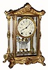 C.1910 Seth Thomas Clock Co., ÒEmpire No. 9Ó, 8-day time/strike crystal regulator,. 