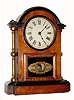 C.1875 Seth Thomas Clock Co., ÓCincinnatiÒ, 8-day time/strike city series walnut shelf clock.