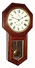 C.1909 Seth Thomas Clock Co., ÓWorldÒ, 15-day wall timepiece.