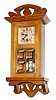 C.1910, German, Junghans, Miniature ÒArt NouveauÓ box clock with beveled glass door, 8-day. 