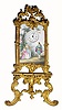 C.1900, Swiss, Easel Novelty for ladies desk. 