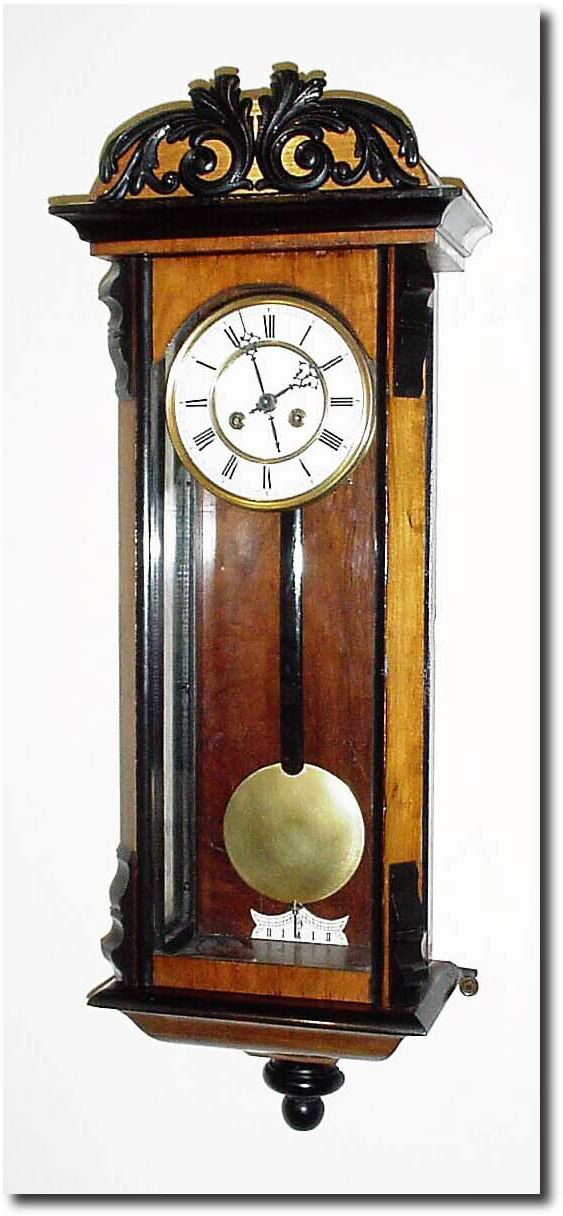 Mixed lot: C.1850, a cute German wall case with an Austrian 2- day spring movement adapted to the case. — Antique Clocks Price Guide