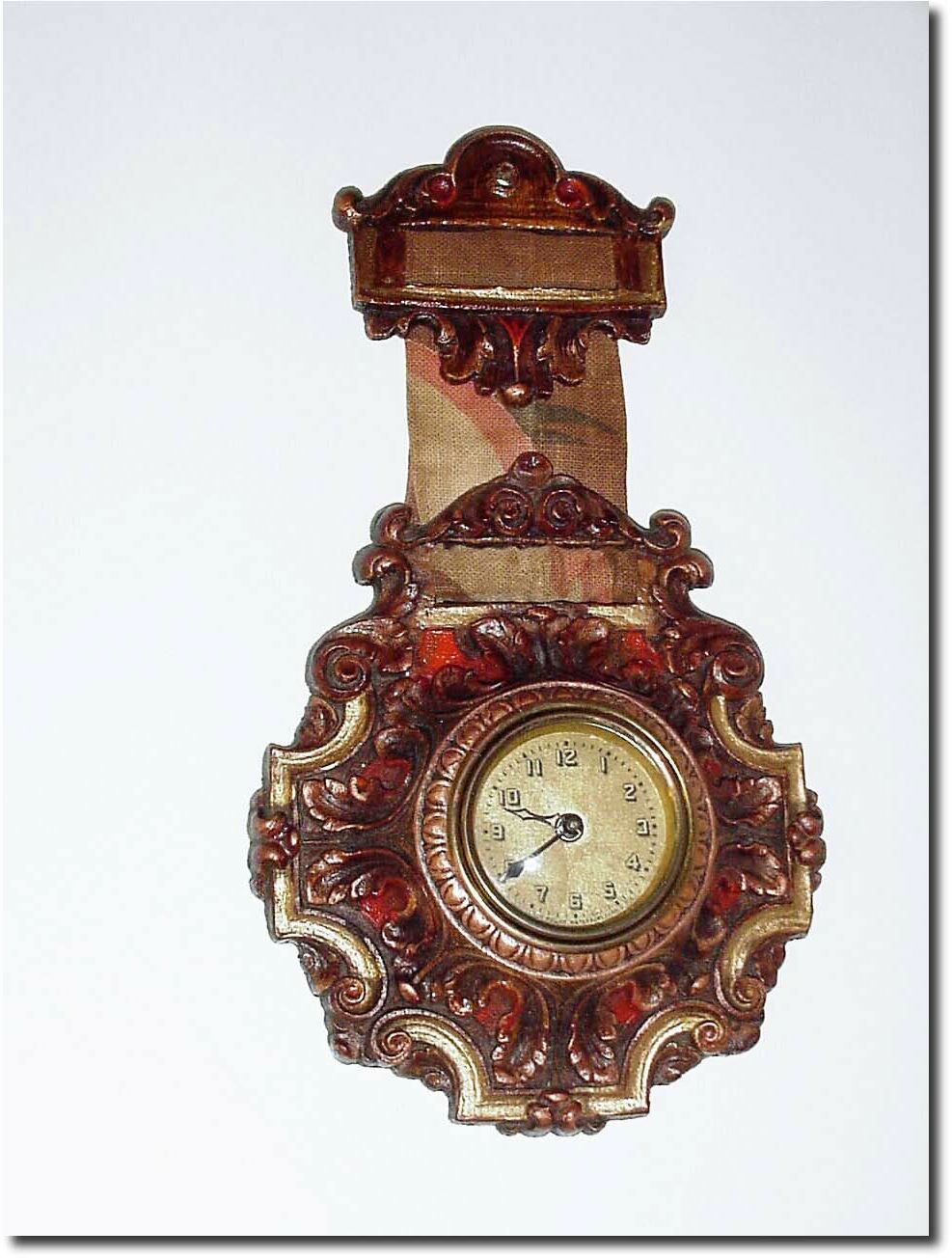 C.1949, Lux Clock Co., "Louis XVI Fob Clock' in good condition. — Antique Clocks Price Guide