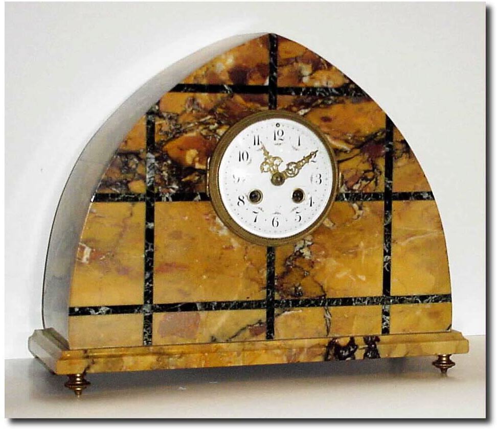 C.1930, French, Art Deco Mantel clock. — Antique Clocks Price Guide