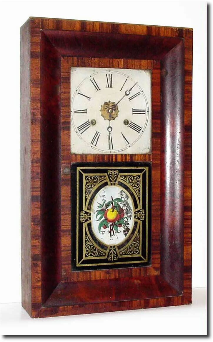 C.1885, Wm.L. Gilbert "PETO' in very good, as-found condition. — Antique Clocks Price Guide