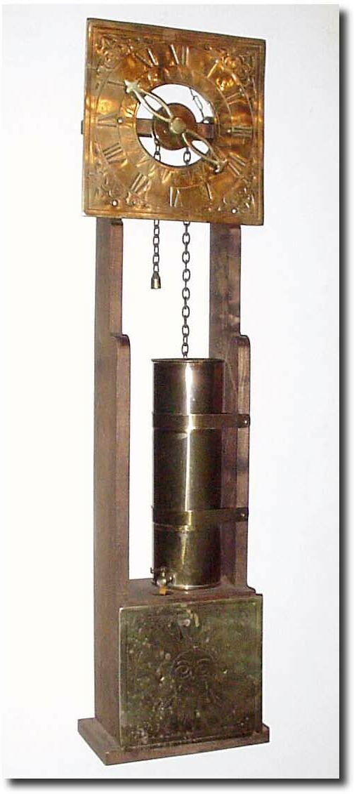 C.1975, English, Reproduction of a first century clepsydra or water clock. — Antique Clocks Price Guide