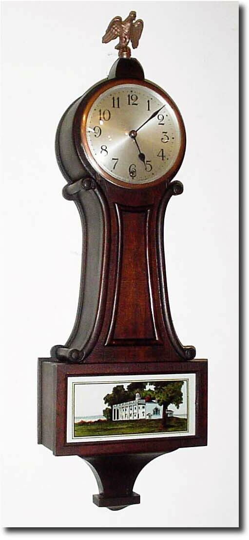 C.1919 (dated on rear), Seth Thomas, "Eight Inch Drop Octagon' in very good condition. — Antique Clocks Price Guide
