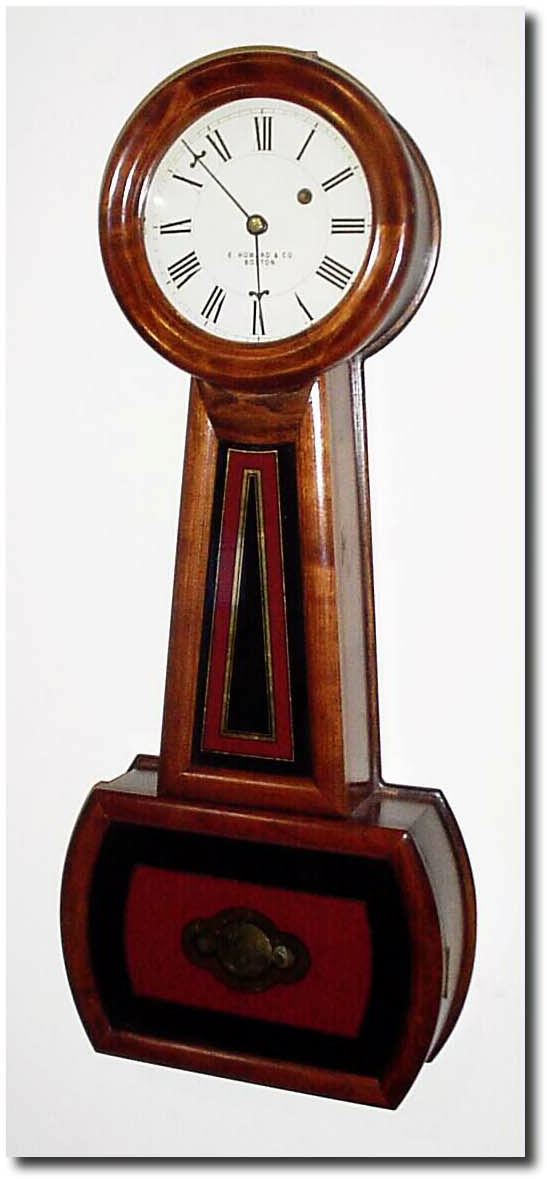 C.1980, Mass area, Repro of Howard No. 5 Banjo clock. — Antique Clocks Price Guide