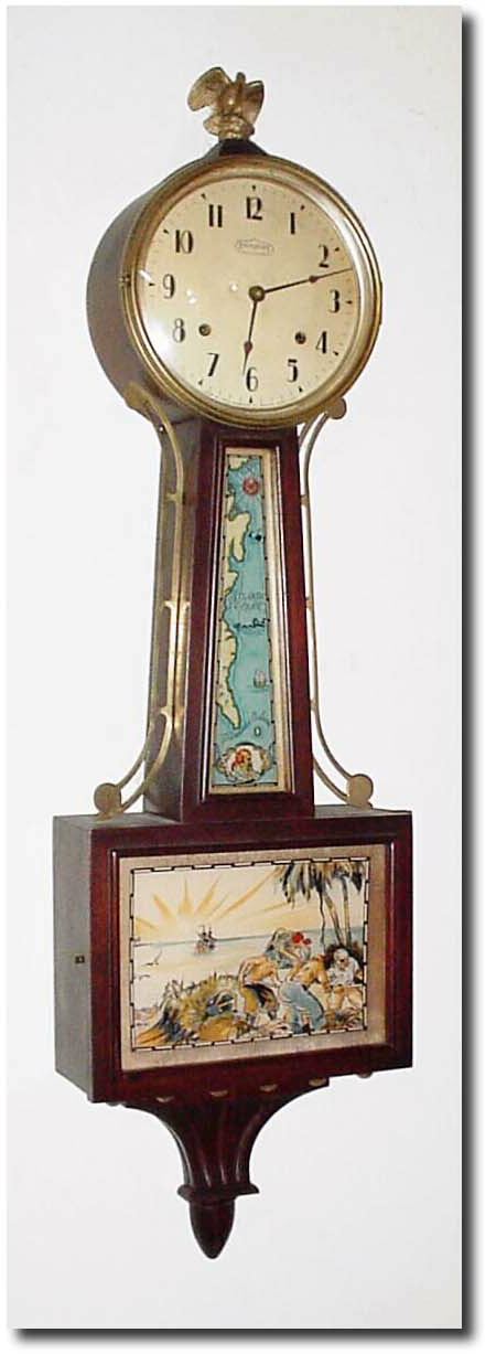 C.1930, E. Ingraham and Co., "Treasure Island' banjo, from storage. — Antique Clocks Price Guide