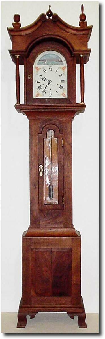 C.1965, a grandmother clock. — Antique Clocks Price Guide