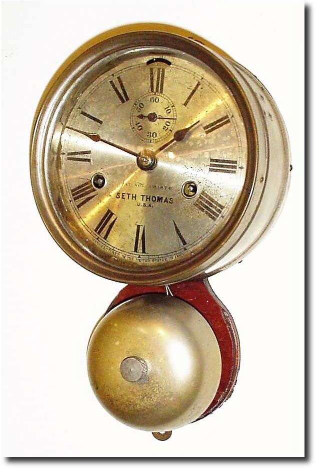 C.1890, Seth Thomas "Ship"s Bell' (Outside Bell), in good original condition. — Antique Clocks Price Guide