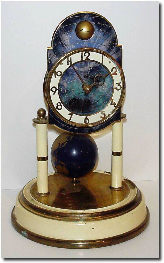 C.1954, Kaiser "Universe' 400 Day clock. — Antique Clocks Price Guide
