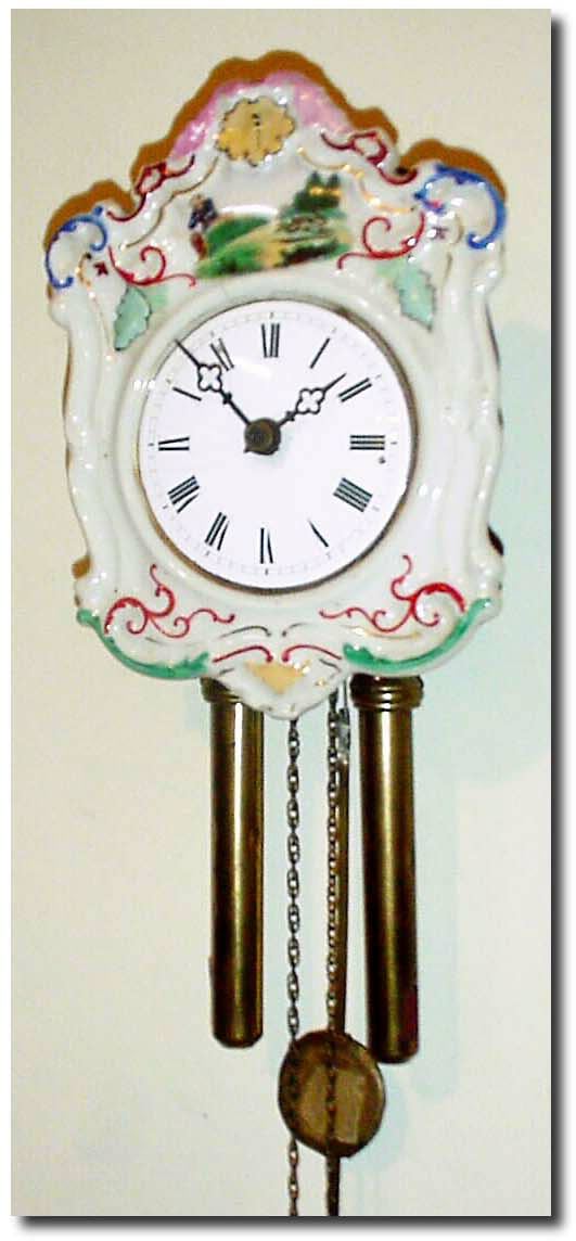 C.1900, German, Black Forest dial clock, as-found. — Antique Clocks Price Guide