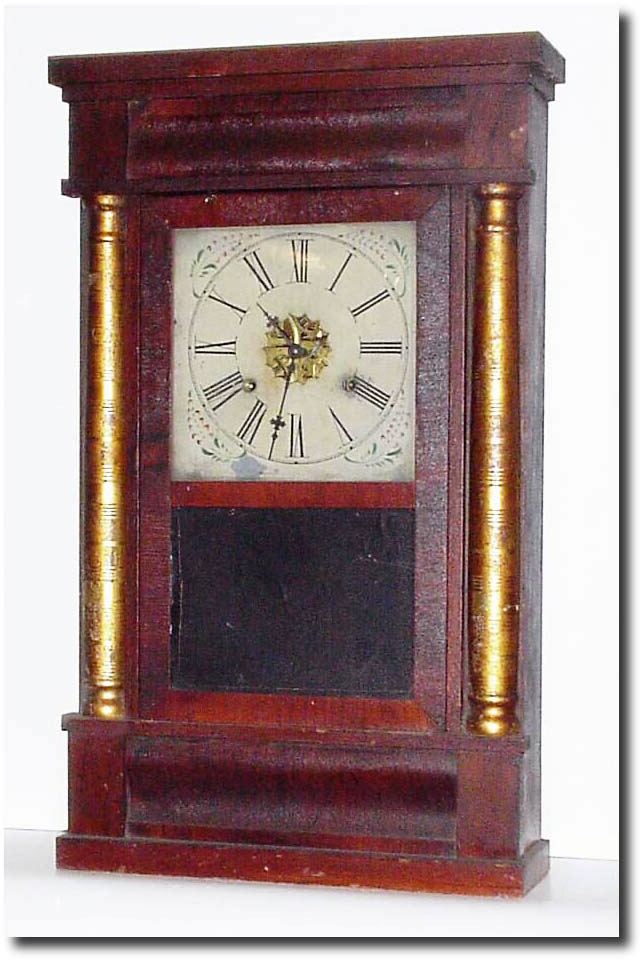 C.1860, E.N. Welch, 30-hour, Gilt Column clock, — Antique Clocks Price Guide