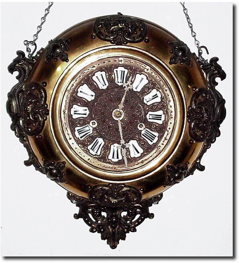 C.1885, New Haven, "No. 1012' Wall clock, incomplete. — Antique Clocks Price Guide