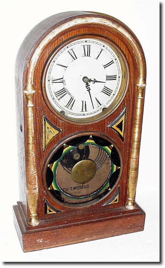C.1885, Seth Thomas "Chicago' model shelf clock, as-found. — Antique Clocks Price Guide